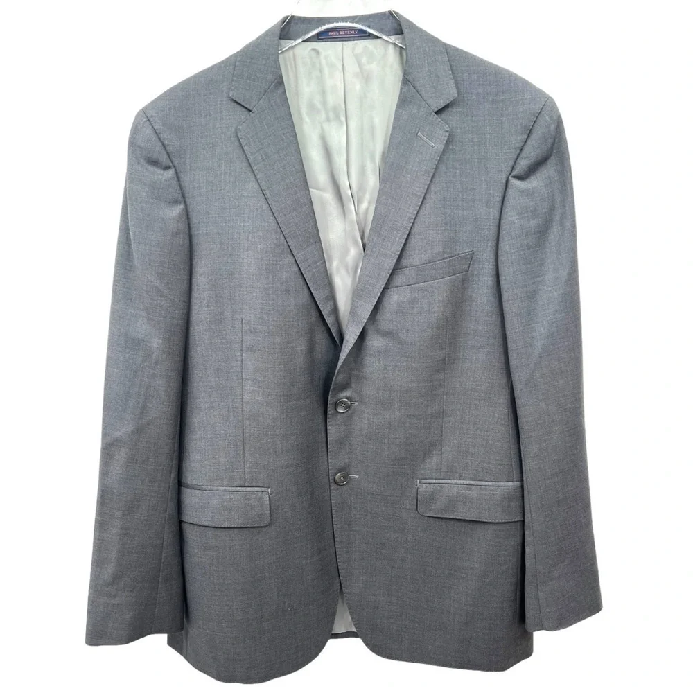 Paul Betenly Wool Suit Jacket Size 42R | 3008